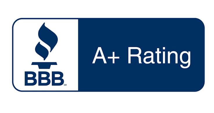 BBB Accredited Business — A+ Rating